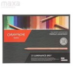 Caran d'Ache Luminance 6901 Professional Portrait Color- Set of 20