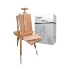 Mont Marte French Box Easel Extra Large Beech- MaxaArt