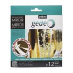 Pebeo Gedeo Gold Mirror Effect Leaves- Pack of 12