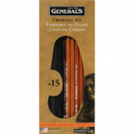 General's Charcoal Pencil Drawing Kit No-15