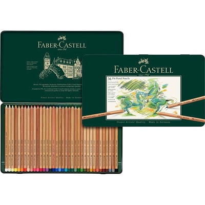 Faber-Castell Pitt Pastel Pencil Set- Pack of 36