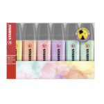 Stabilo Boss Pastel Highlighter Wallet - 6Pcs