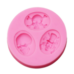 Silicone Mould Pirate Skull (8x8x1 cm) - MaxaArt JSF087
