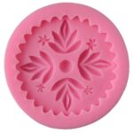 Silicone Mould Circle Pattern (6.5x6.5x1 cm) - MaxaArt JSF161