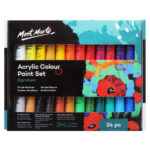 Mont Marte Acrylic Paint Set 24 Colors X 36ML