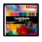 STABILO CarbOthello Pastel Pencil Set - Pack of 24 Shades