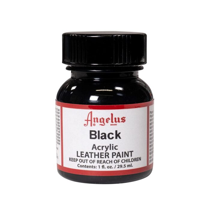 Angelus Acrylic Leather Paint - Black No.720
