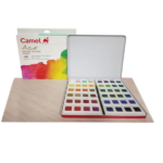 Camel Artist Water Colour Cakes Set - Pack of 48 shades