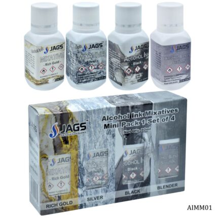 Jags Alcohol Ink Mixatives Mini Pack Set of 4 - AIMM01