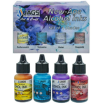 Jags New Age Alcohol Inks Pack 3 Set of 4 Shades - JNAA02