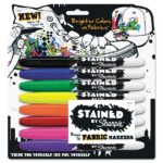 Sharpie Fabric Marker Brush Tip Set of 8