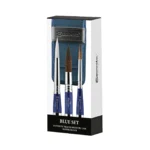 ESCODA TRAVEL BRUSH SET SYNTHETIC - BLUE SET OF 3