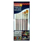 Camlin Synthetic Brush Mix Series 66 & 67 Set of 7