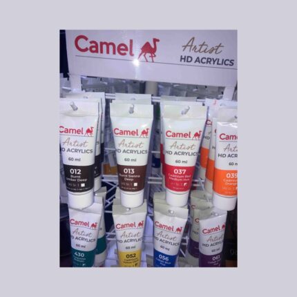 Camel HD Acrylics Colour 60ml Tubes- Open Stock