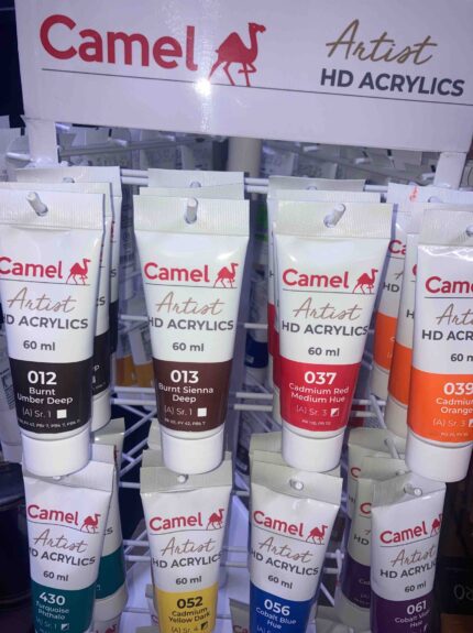 Camel HD Acrylics Colour 60ml Tubes- Open Stock