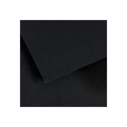 CANSON MI-TEINTES PASTEL BLACK PAPER - 50 CM X 65 CM- PACK OF 10 SHEETS