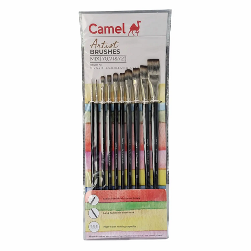 Camel Artist Brushes Mix 70, 71 & 72 Series Set