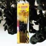 Kiran Taklon Flat Brush Set - Chiesel Cut Shape