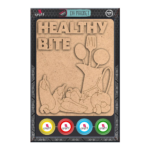 iCraft DIY Art and Craft DIY Fridge Magnet Making Kit - HEALTHY BITE