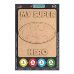 DIY FRIDGE MAGNETS MY SUPER HERO BATMAN
