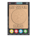 DIY FRIDGE MAGNETS MY SUPER HERO CAPTAIN AMERICA