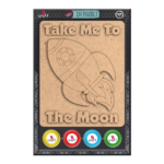 iCraft DIY Art and Craft DIY Fridge Magnet Making Kit - TAKE ME TO THE MOON