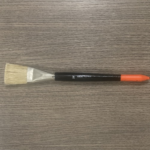 Kiran Flat White Bristle Big Number Brushes - OPEN STOCK