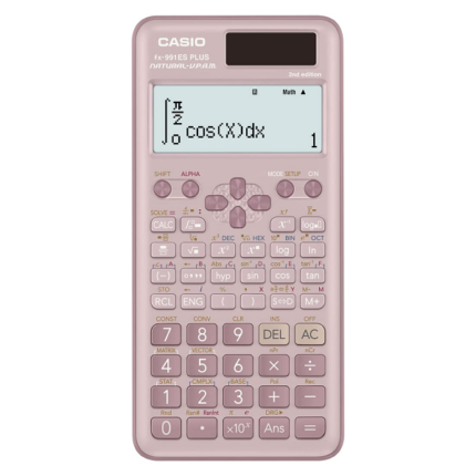 Casio FX-991ES Plus Pink 2nd Scientific Calculator