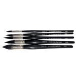 Camel Artist Mop Brushes- Assorted Pack of 5 - Image 2