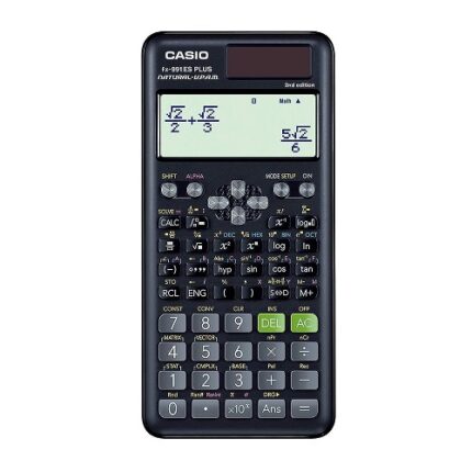 casio fx-991 es plus calculator black