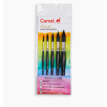 Camel Artist Mop Brushes- Assorted Pack of 5