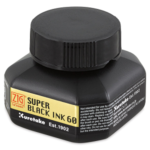 zig super black ink 60