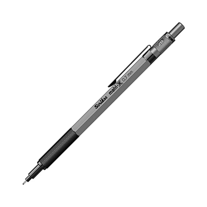 SCRIKSS MATRI-X MECHANICAL PENCIL 0.7MM MATT GREY