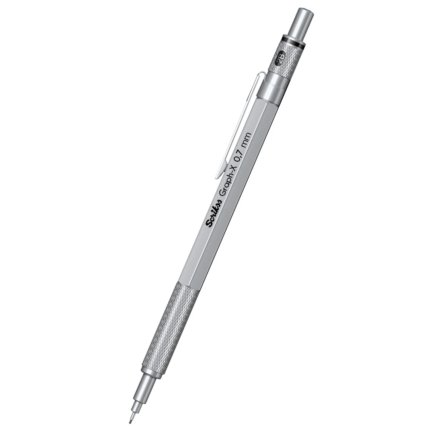 Scrikss | Graph-X | Mechanical Pencil 0.7MM - SATIN GREY- 71318