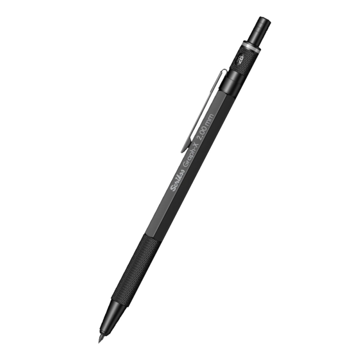 SCRIKSS GRAPHK MECHANICAL PENCIL 2MM MATT BLACK 66321