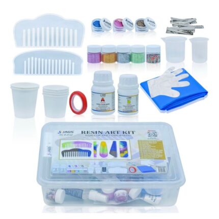 Resin Art Kit For Hair Clip & Comb Making