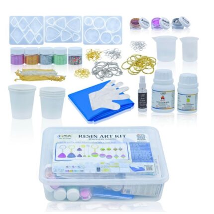 Resin Art Kit For Jewellery Making | Keychains, Lockets And Pendants
