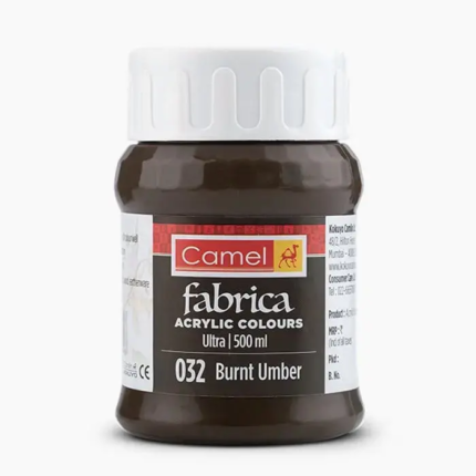 CAMEL FABRICA ACRYLIC COLOURS ULTRA RANGE -500ML