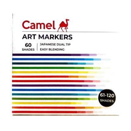 Camel ART MARKERS - 60 SHADES ( 61- 120 SHADES )