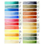 Daniel Smith Watercolor Half-Pan Assorted Colors- Set of 24 - Image 2