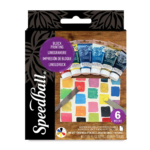 Speedball Water-Soluble Block Printing Ink Starter Set of 6