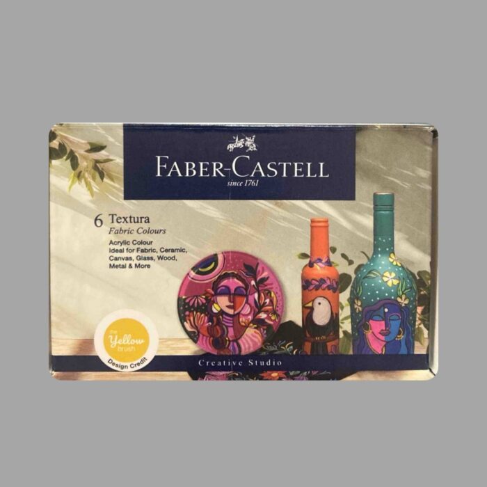 FABER- CASTELL Texture- Fabric Colours- Set of 6