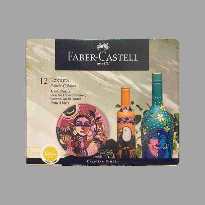 FABER- CASTELL Texture- Fabric Colours- Set of 12