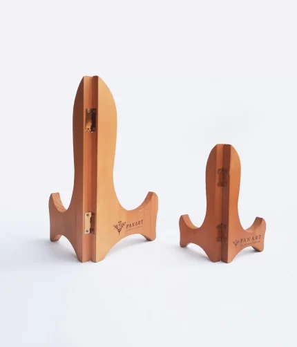 PAN ART Flap Display Stand Wooden Set of 2