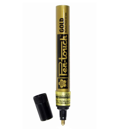 Sakura PenTouch Gold Paint Marker Medium Point 2.0mm