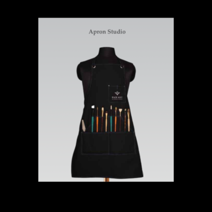 PAN ART Studio Art Apron – Black