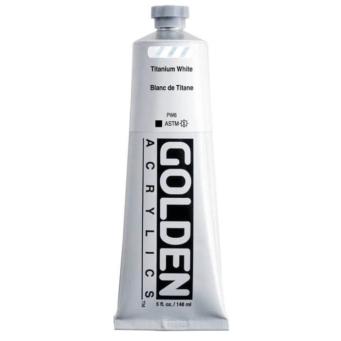 GOLDEN Heavy Body Acrylics Titanium White 148ml