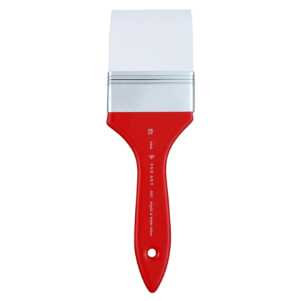 PAN ART Redly 5625 FLAT Wash Short Handle Brush