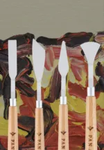 PAN ART Birch Wood Painting Knives