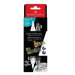 Black Edition Shake & Paint Acrylic Markers 1x Black/ White